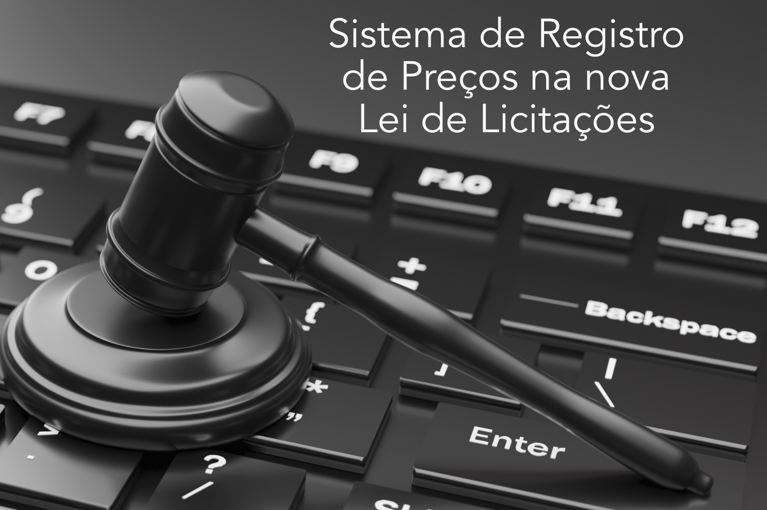Sistema de Registro de Preços na Nova Lei de Licitações
